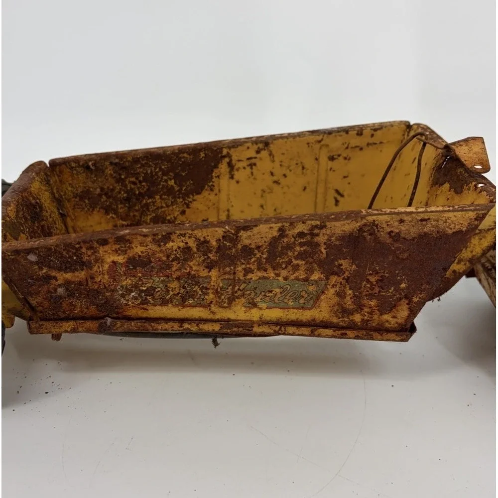 Vintage Marx Pressed Steel Lumar Earth Hauler for Parts Repair Restoration